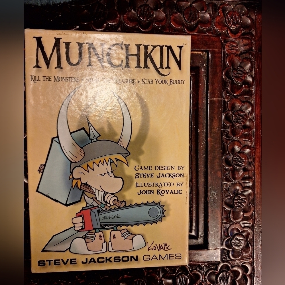 Munchkin Card Game in Box Steve Jackson Games